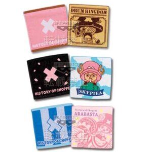 Bandai Ichiban Kuji One Piece History of Chopper Prize J Hand Towel Complete Set